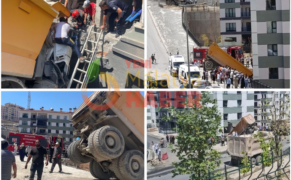 İkizce'de Kamyon Evin Duvarına Girdi