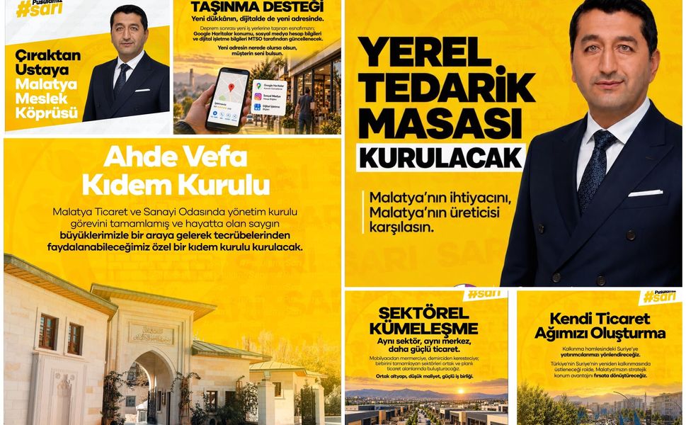 Mahmut Boyraz, MTSO İçin 6 Projesini Açıkladı