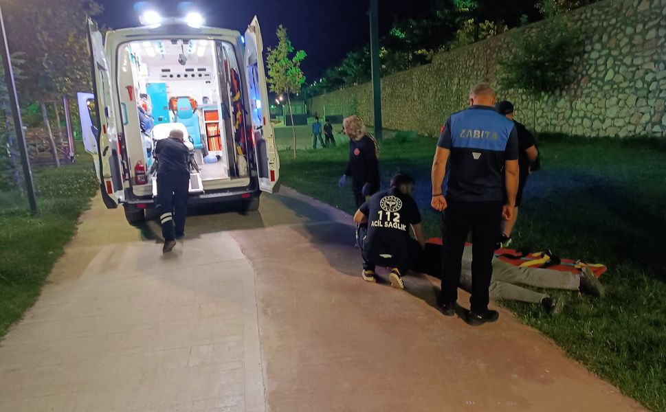 Derme Deresi Parkı’nda Yaralanan Vatandaşa Belediye Ekiplerinden Hızlı Müdahale