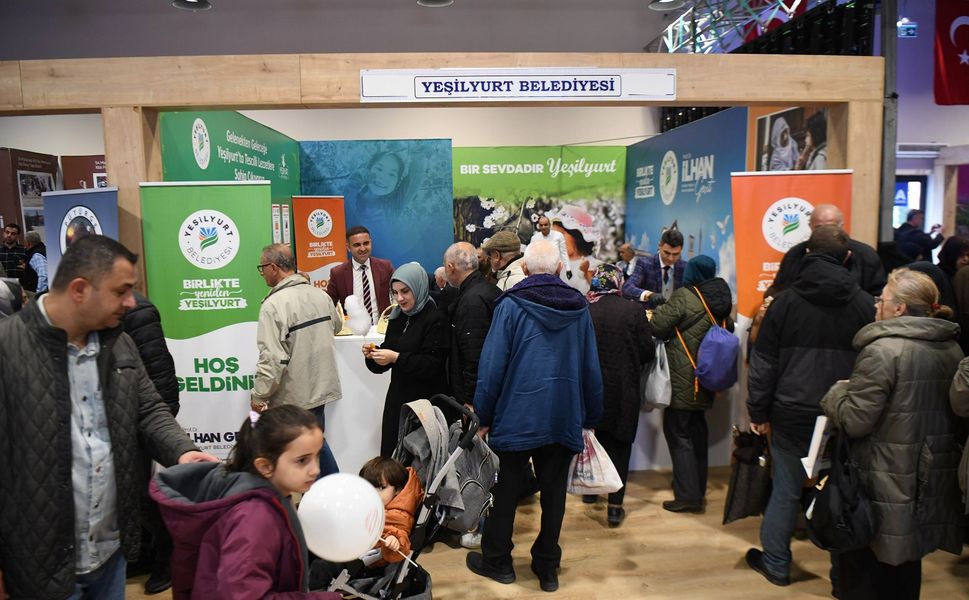 Yeşilyurt Belediyesinin Tanıtım Standı İstanbul’da Yoğun İlgi Görüyor