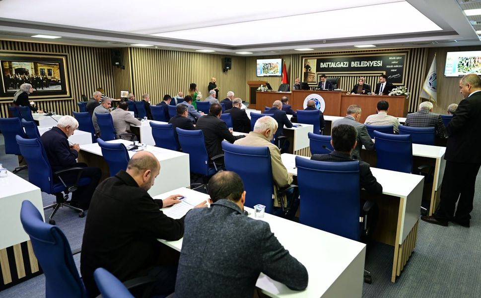 Battalgazi Belediyesi Ekim Ayı Meclis Toplantısı 1. Birleşimi Yapıldı