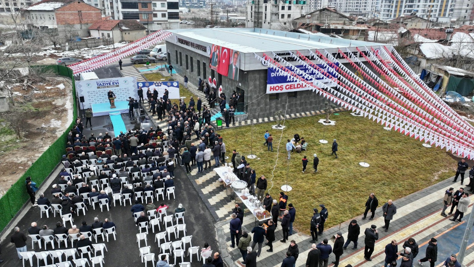 Yeşilyurt'un İkinci Taziye Evi Karavak'ta Açıldı