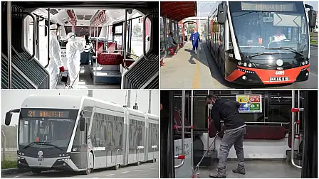 MOTAŞ'tan Trambüslere Titiz Bakım