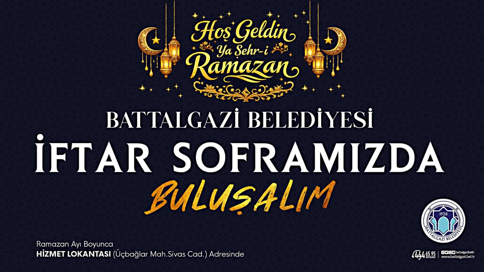 Battalgazi Belediyesi’nden Ramazanda İftar Hizmeti