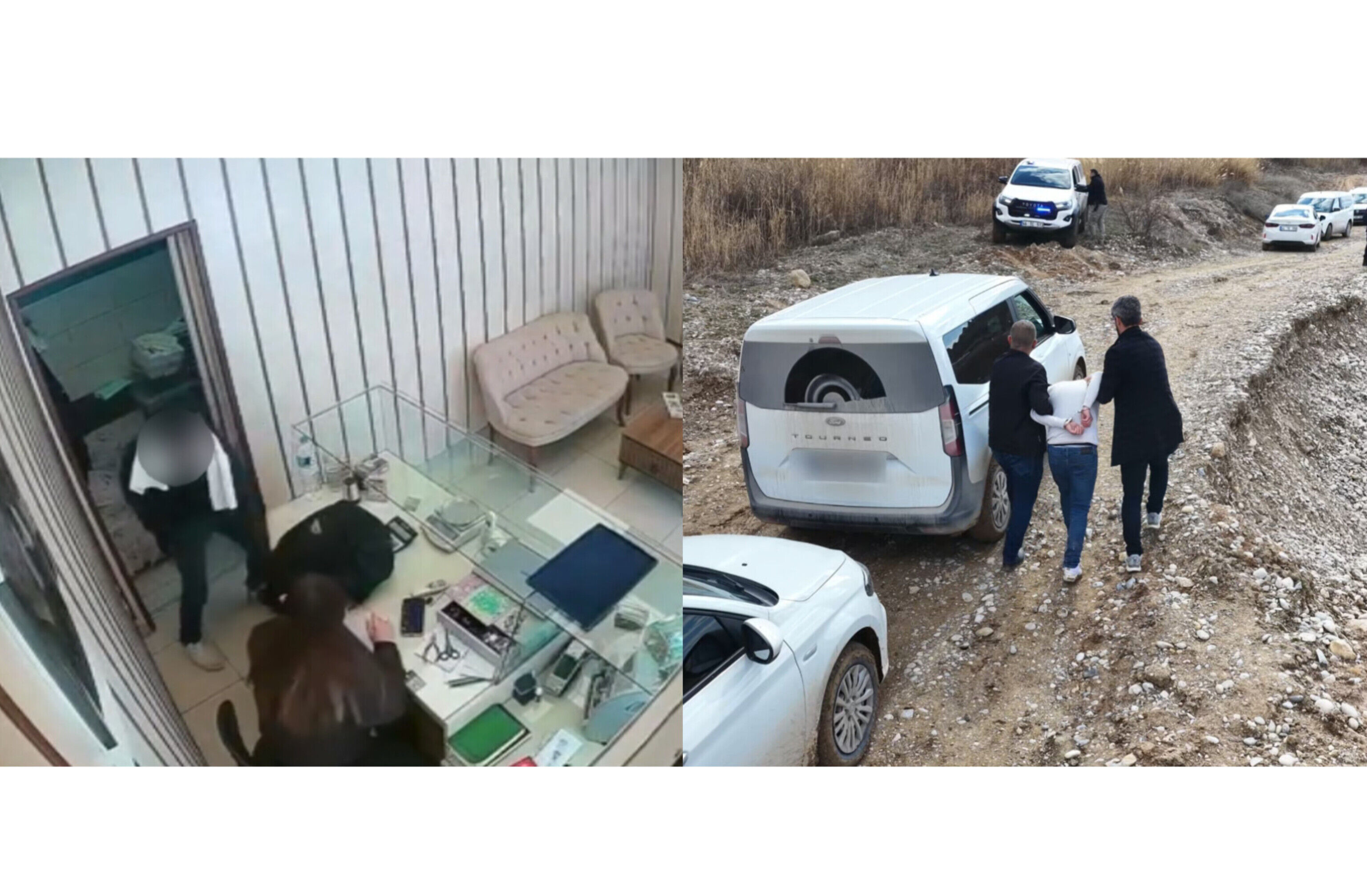 Malatya’da Kuyumcu Soygunu Kamerada