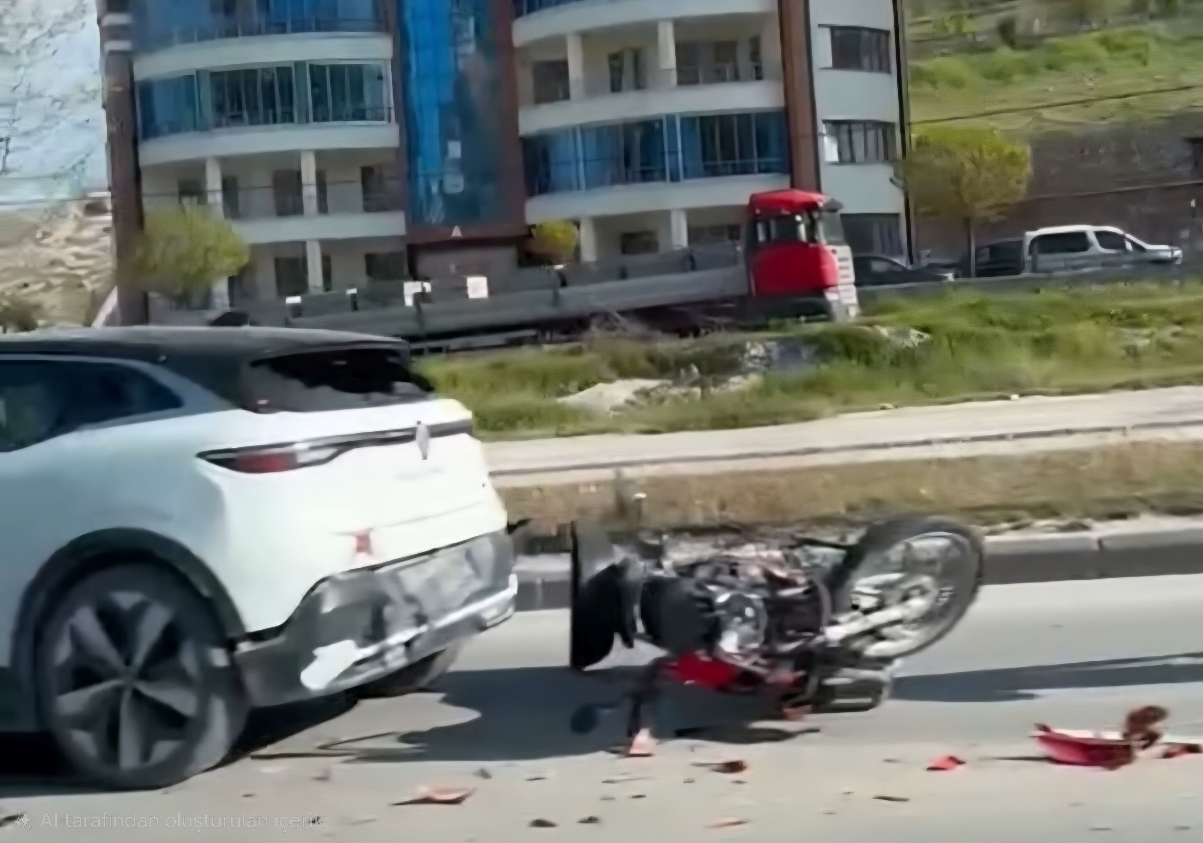 Motosiklet Sürücüsü Yaşamını Yitirdi