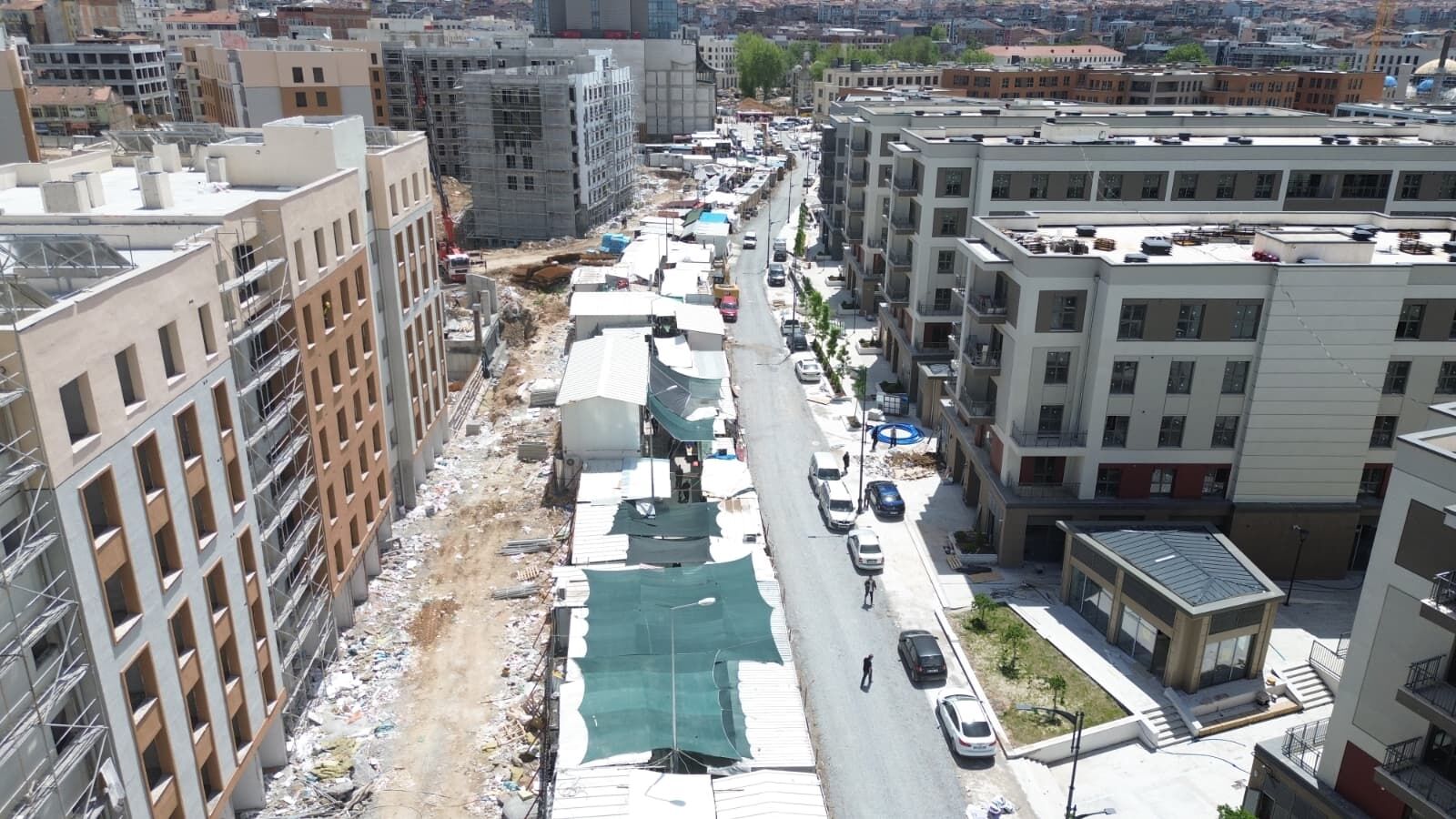 Battalgazi Belediyesi’nden Akpınar’da Yaya Trafiğine Düzenleme
