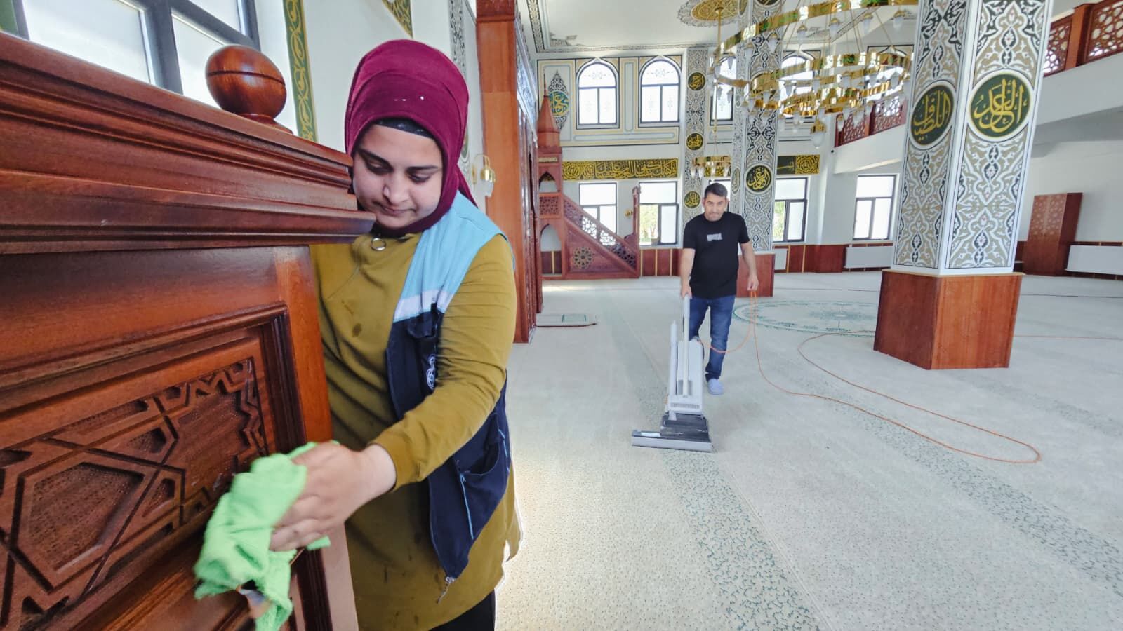 Battalgazi Belediyesi Mehmet Turgut Camii'ni Açılışa Hazırladı