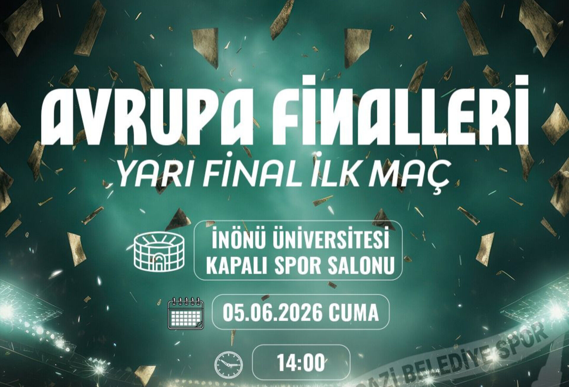 Battalgazi Belediyespor Futsal Takımı Final Bileti İçin Sahada
