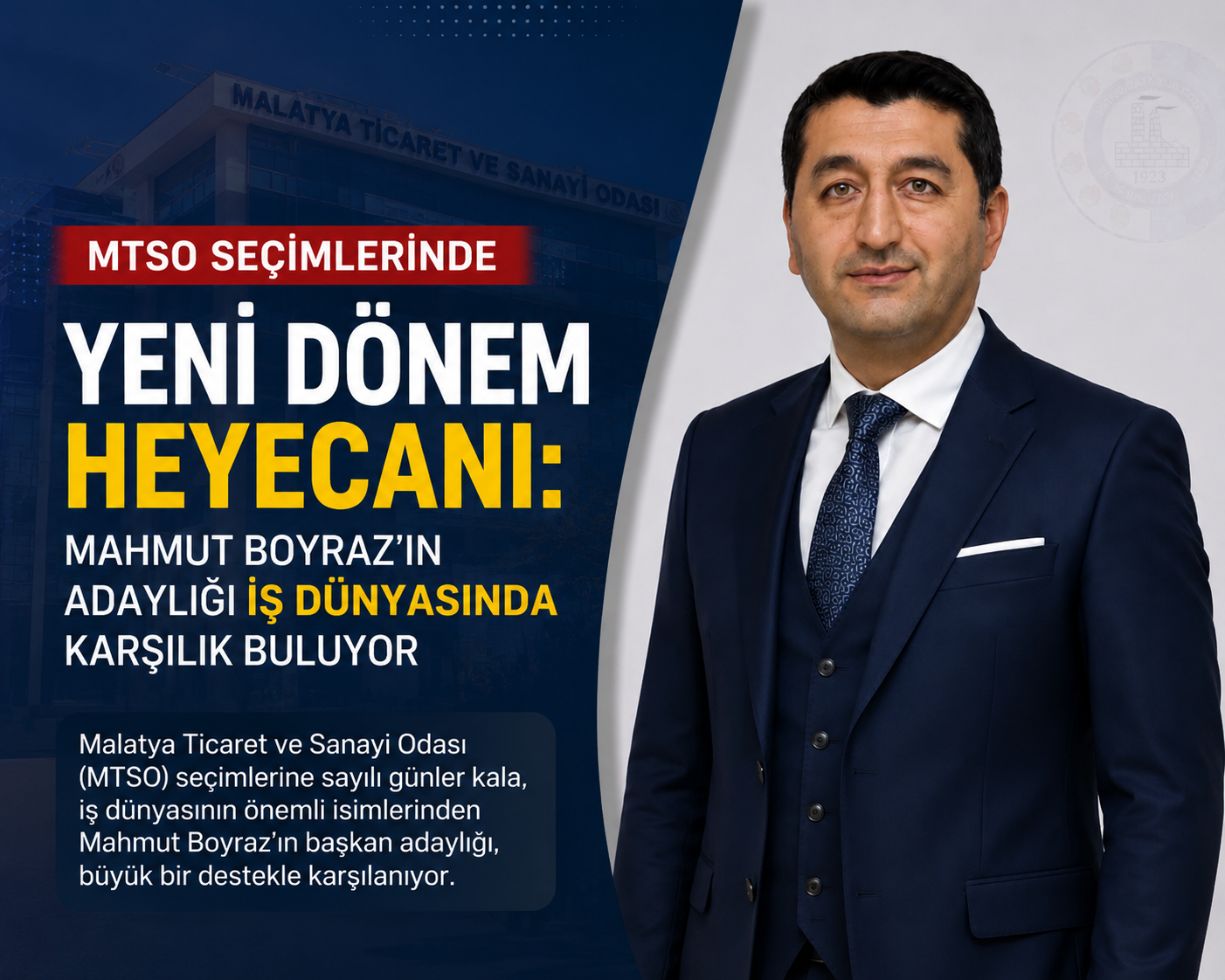 Boyraz’ın Adaylığı İş Dünyasında Karşılık Buluyor