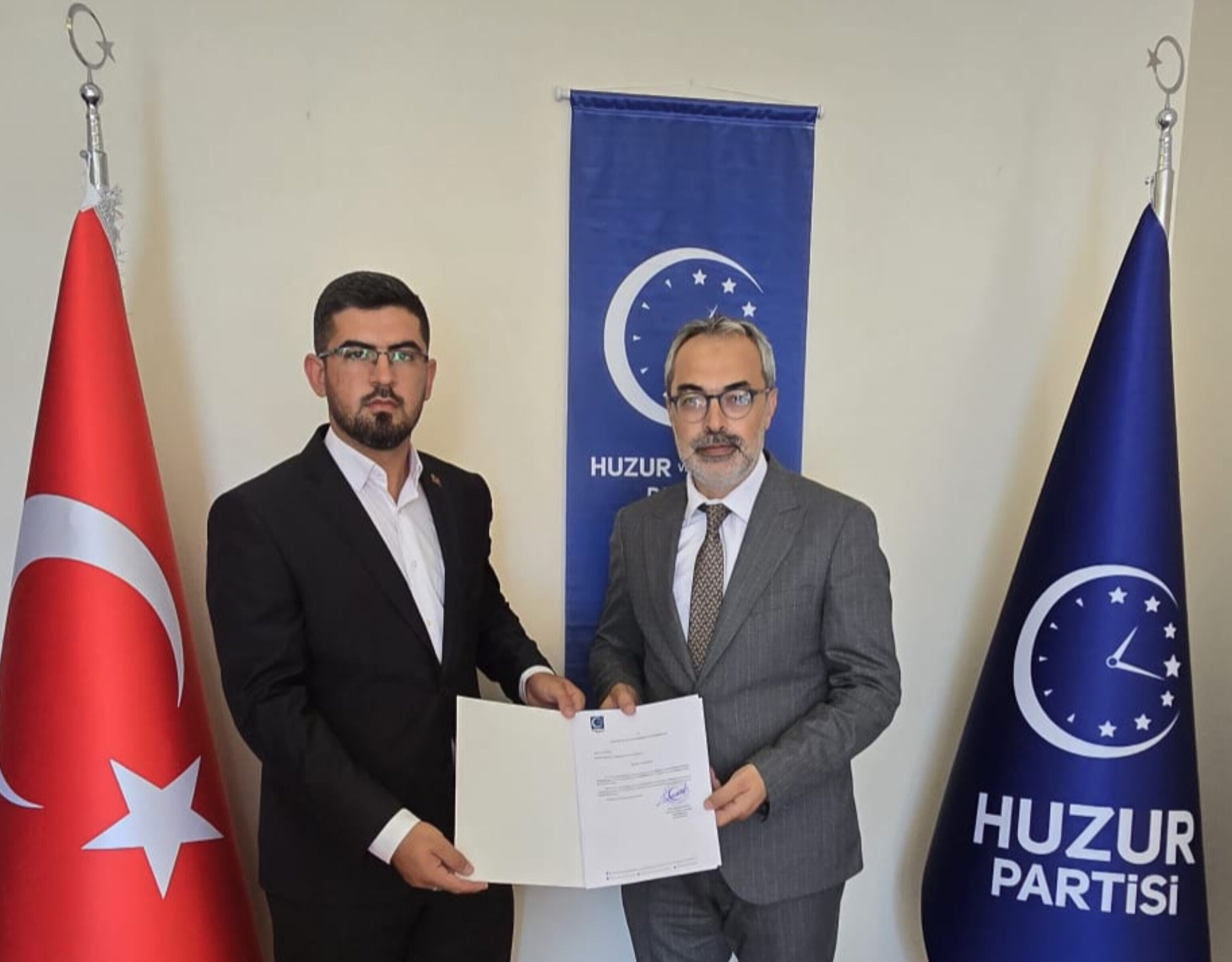 Huzur ve Güven Partisi Malatya İl Başkanı Burhan İlhan Oldu