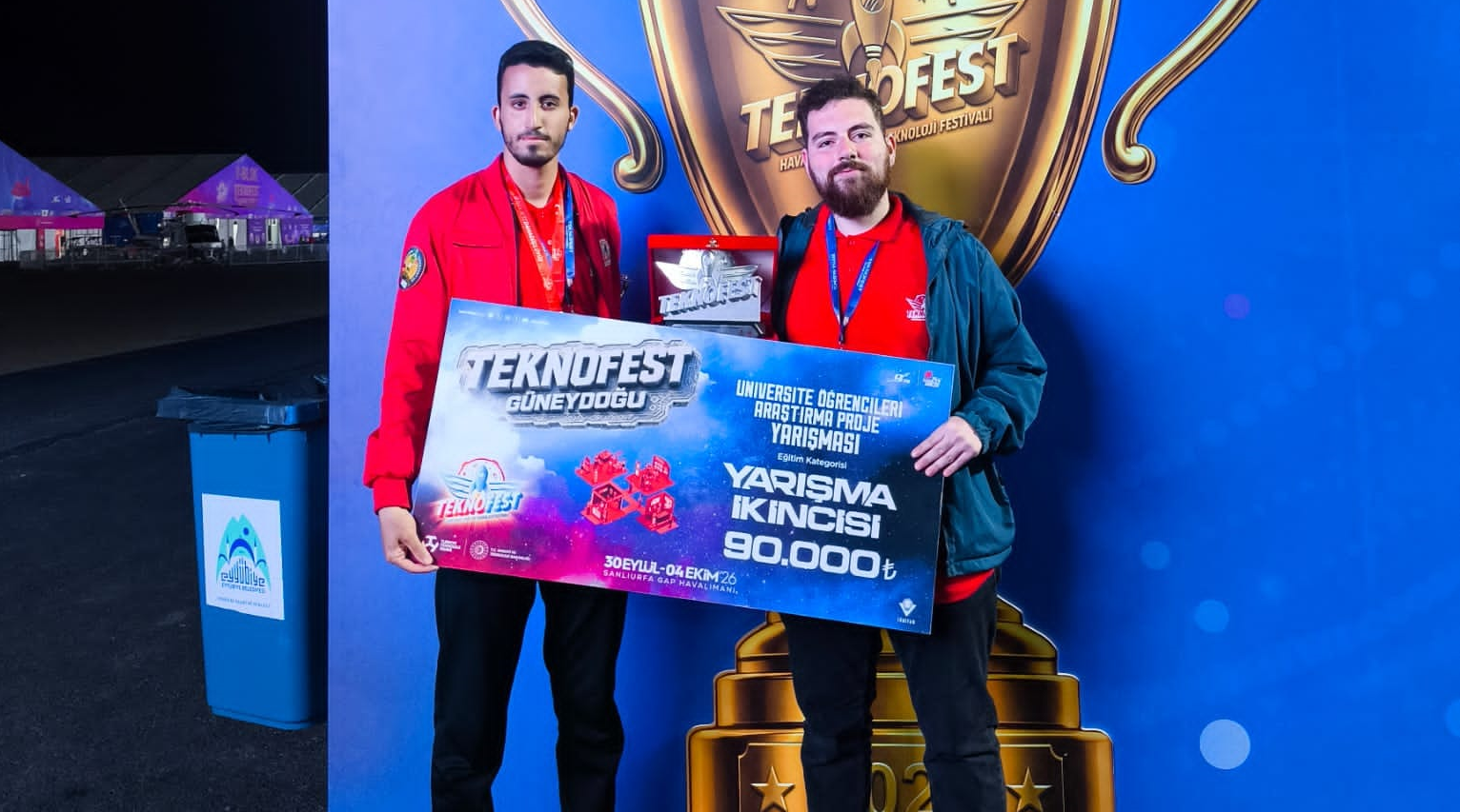 TEKNOFEST Güneydoğu 2026’da Üniversitemize İkincilik Ödülü