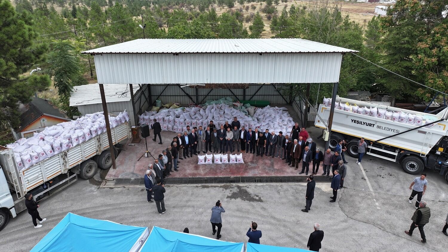 60 Ton Arpa Desteği